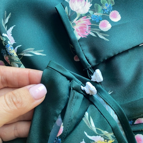 Ted Baker floral wrap top - Picture 4 of 4